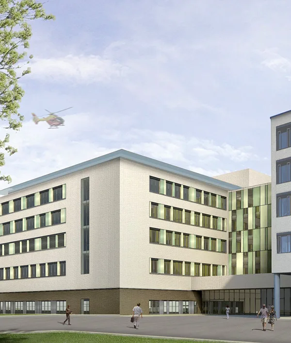 Bundeswehrkrankenhaus Hamburg (BWK) – Mitwirkung im Bereich Planung für SWECO GmbH